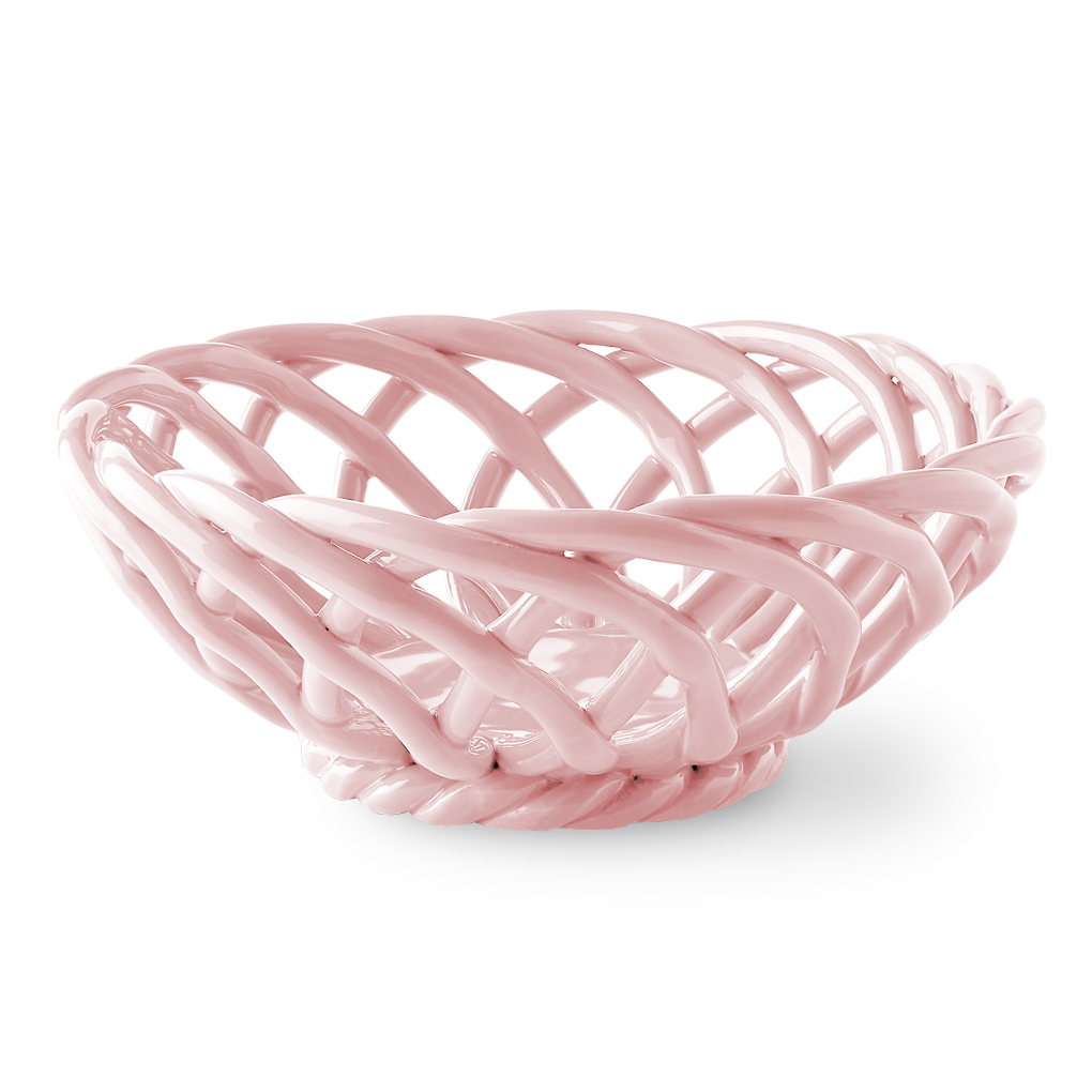 OSICPI-21 - Sicilia Ceramic Basket Small
